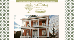 Desktop Screenshot of cottagebedandbreakfast.com